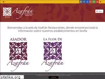azafranrestaurantes.com