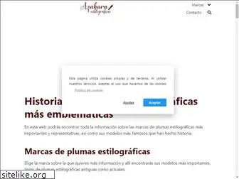 azaharaestilograficas.com