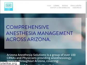 azanesthesiasolutions.com