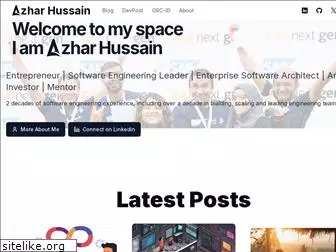 azharhussain.net