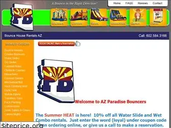 azparadisebouncers.com