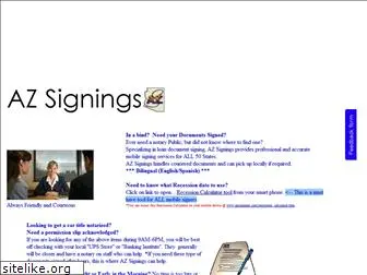 azsignings.com