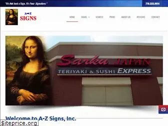 azsignsinc.com