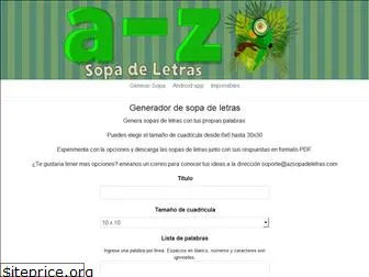 azsopadeletras.com