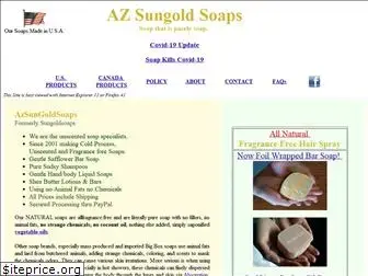 azsungoldsoaps.com