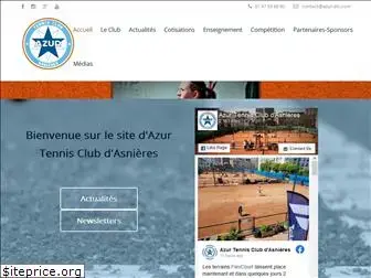 azur-tennis-club-asnieres.com