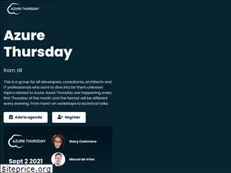 azurethursday.com