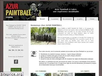 azurpaintball.com