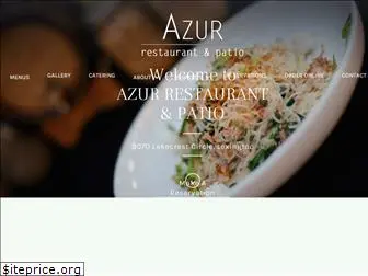 azurrestaurant.com