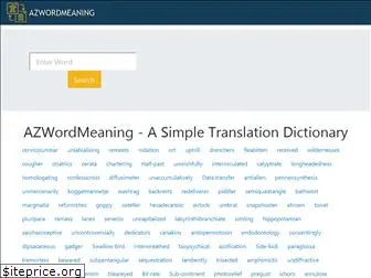 azwordmeaning.com