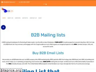 b2b-lists.com