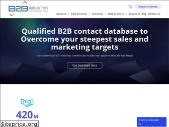 b2bdatapartners.com