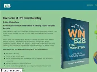 b2bemailmarketingbook.com