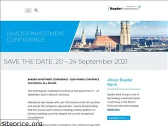 baaderinvestmentconference.com