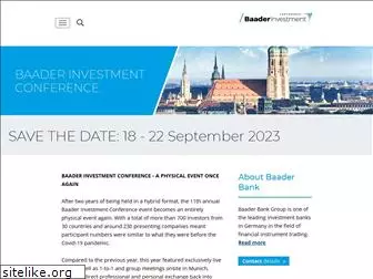 baaderinvestmentconference.de