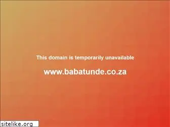 babatunde.co.za