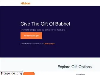 babbel.gifts