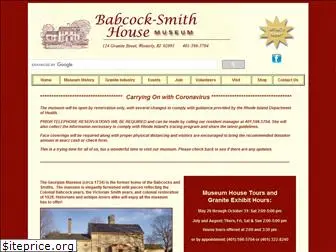 babcocksmithhouse.org