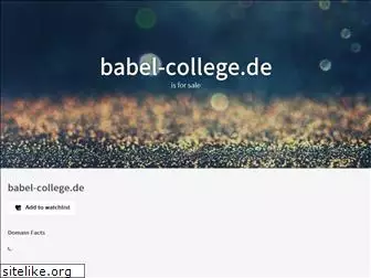 babel-college.de