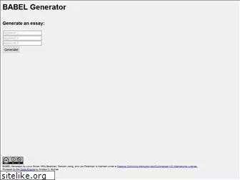 babel-generator.herokuapp.com