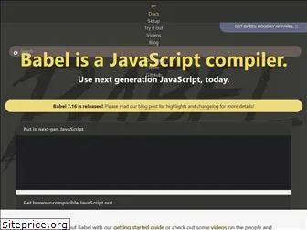 babeljs.io