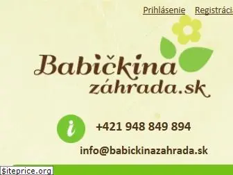 babickinazahrada.sk