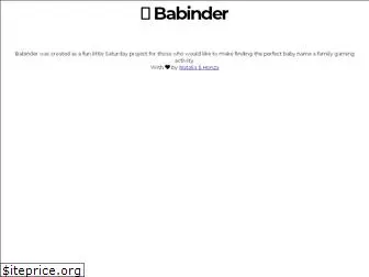 babinder.com