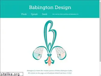 babingtondesign.com