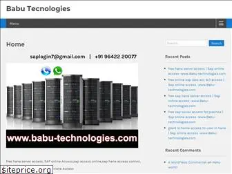 babu-technologies.com