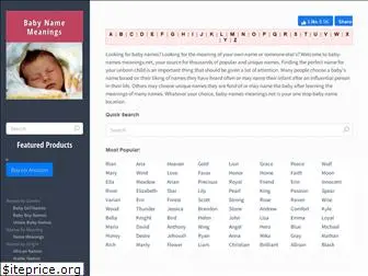 baby-names-meanings.net