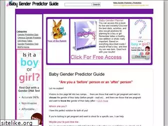 babygenderpredictorguide.com