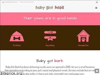 babygotbark.net