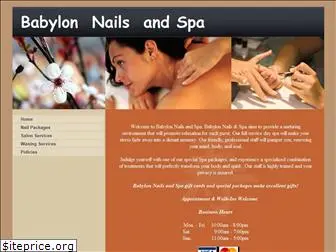 babylonnailsandspa.com