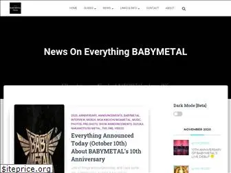 babymetalnews.com