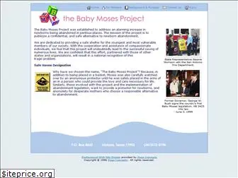 babymosesproject.org