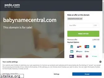 babynamecentral.com