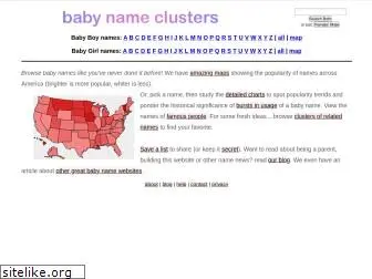 babynameclusters.com