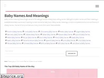 babynamemeaningz.com