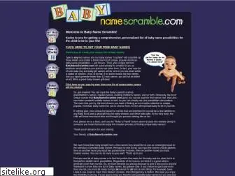 babynamescramble.com