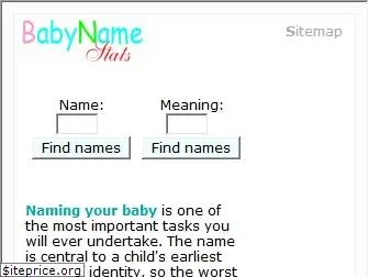 babynamestats.com