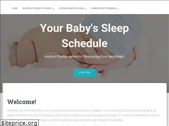 babysleepschedule.net