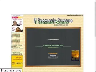 baccanaleromano.com