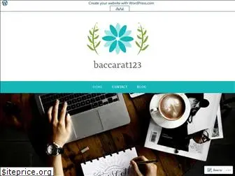 baccarat123148817881.wordpress.com