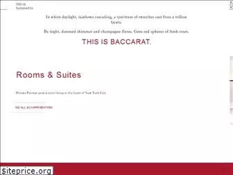 baccarathotels.com
