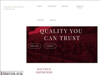 bacchusimportersltd.com