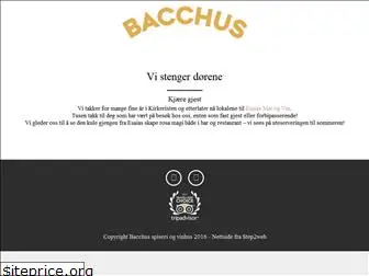 bacchusspiseri.no