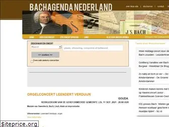 bachagenda.nl