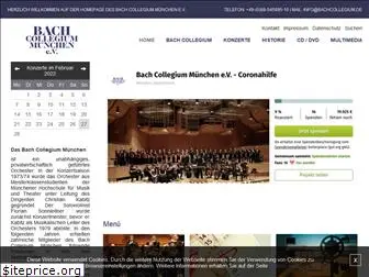 bachcollegium.de