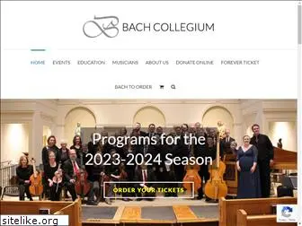 bachcollegium.org