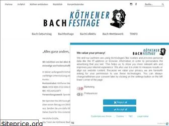 bachfesttage.de